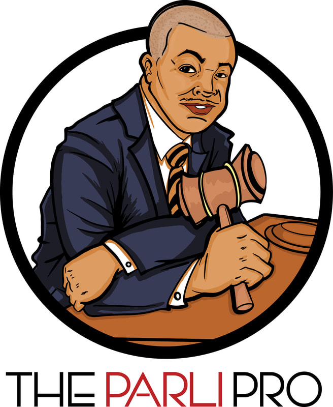 My client desired an illustration to function as a "Doing Business As" logo for a his parliamentarian services.